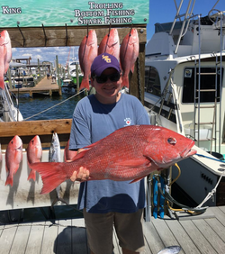 Trophy Red Snapper in the Gulf!